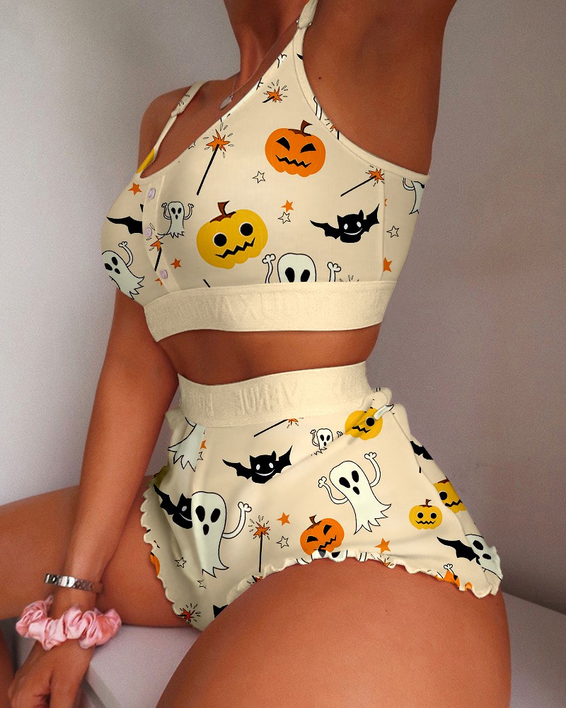 Halloween Pumpkin Print Set